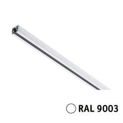 Paulmann URail-kisko, signaalivalkoinen, pituus 10 cm, alumiini
