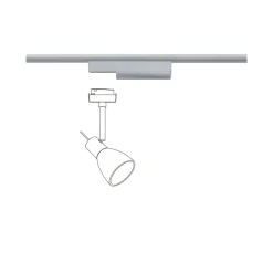 Paulmann URail kiskosovitin Zigbee 3.0, mattakromi