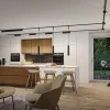 Paulmann URail LED-kiskovalaisin Ceris, musta, 3 000 K, 37 cm