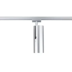 Paulmann URail LED-kiskovalaisin Theron, kromi 3 000 K, halkaisija 6 cm