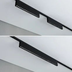 Paulmann URail LED-kiskovalaisin Zelos, musta, 4 000 K, 37 cm