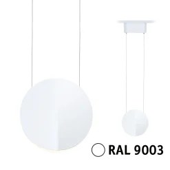 Paulmann URail LED-riippuvalaisin Alejandro, signaalivalkoinen, 3000K,
