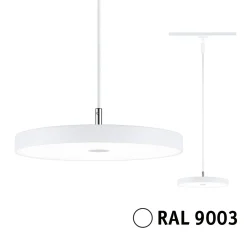 Paulmann URail LED-riippuvalaisin Hildor, signaalivalkoinen, 3 000 K