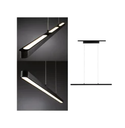 Paulmann URail Lento LED-riippuvalaisin, mattamusta