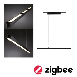 Paulmann URail Lento-LED-valaisin ZigBee CCT musta