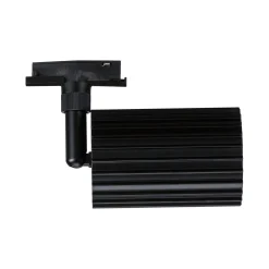 Paulmann URail Lirena -kiskovalaisin, musta, Ø 6 cm, GU10