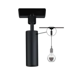 Paulmann URail -riippusovitin Universal 50W musta