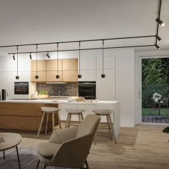 Paulmann URail Smart LED-kiskovalaisin Tyros, musta, CCTRGB