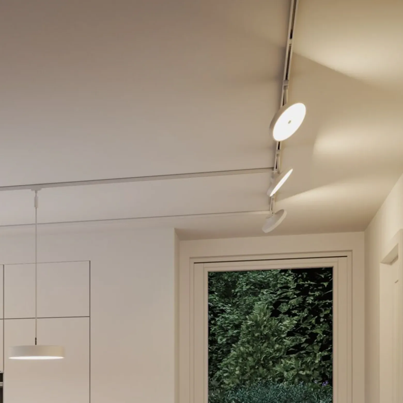 Paulmann URail Smart-LED-kohdevalaisin Hildor, signaalivalkoinen, ZigBee