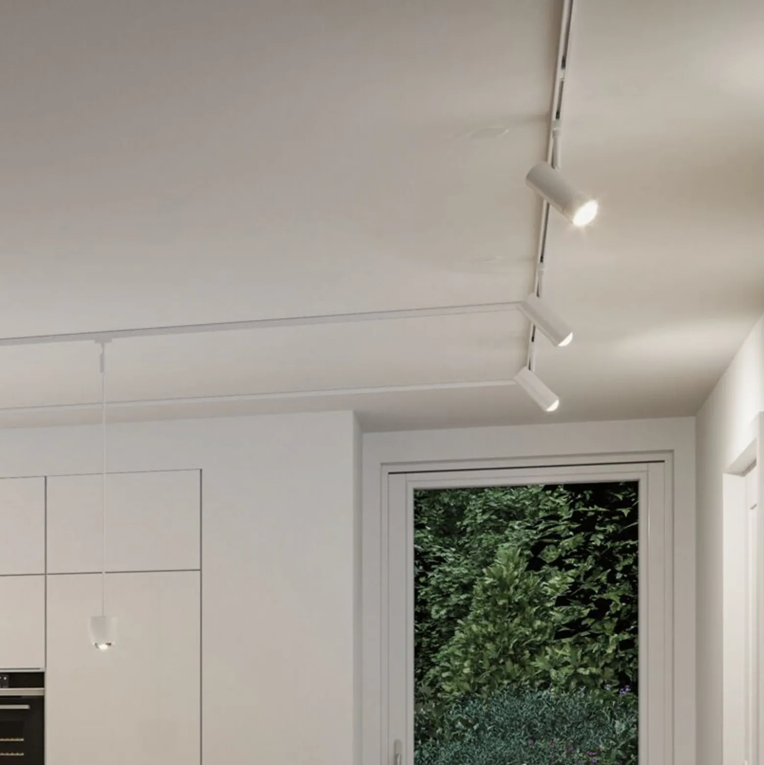Paulmann URail Smart-LED-kohdevalaisin Tarie, signaalivalkoinen, ZigBee