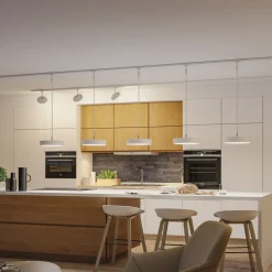 Paulmann URail Smart LED-riippuvalaisin Hildor, signaalivalkoinen, ZigBee