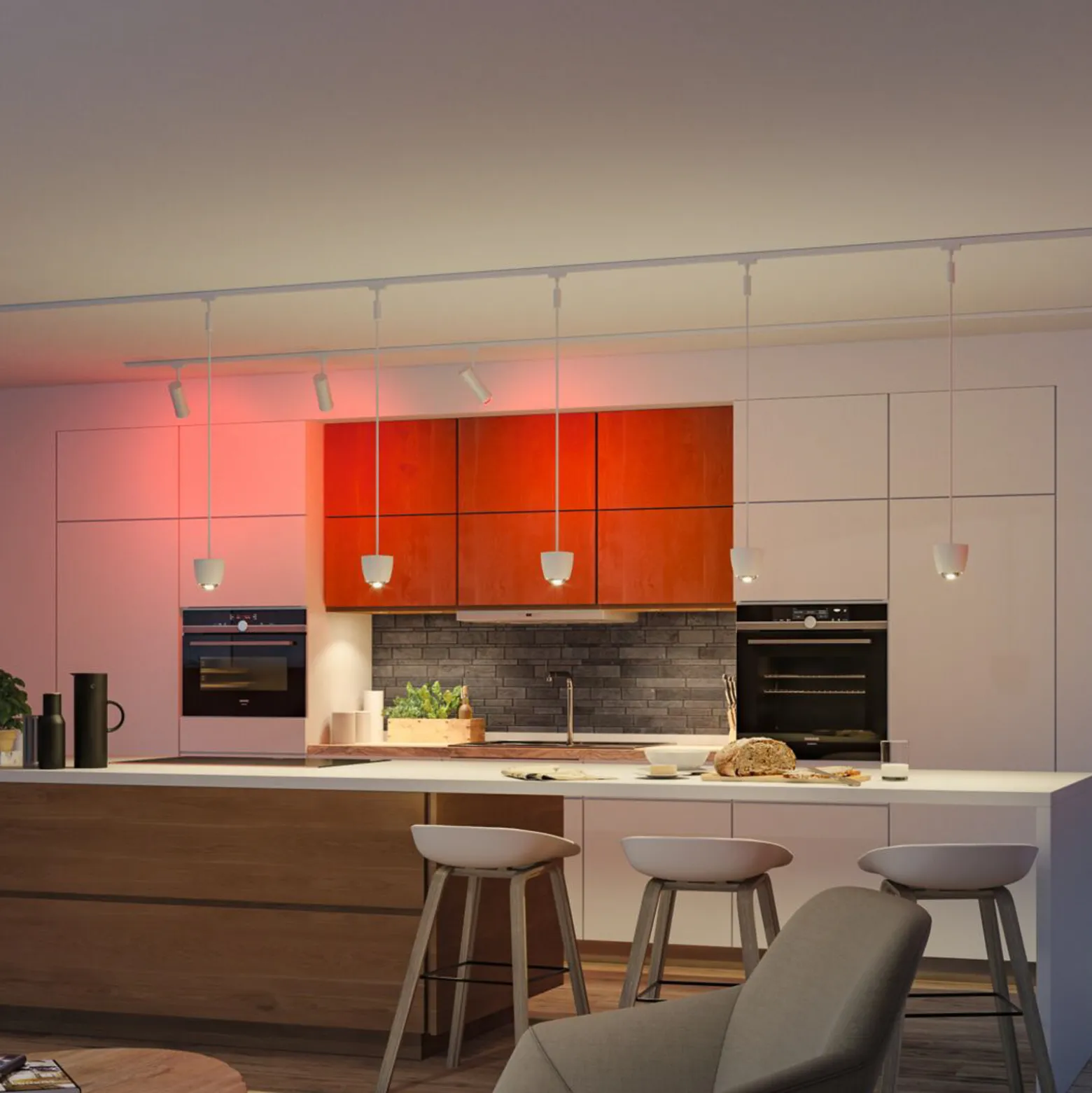 Paulmann URail Smart LED-riippuvalaisin Tyros, signaalivalkoinen, ZigBee