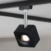 Paulmann URail Spot Cube musta, himmennys, 4 000 K