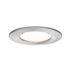 Paulmann 3-valaisin Nova, pyöreä, kiinteä, rauta, IP44, GU10, 2 700 K