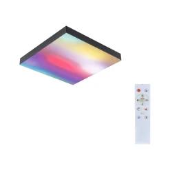 Paulmann Velora Rainbow paneeli 30x30cm musta RGBW