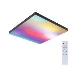 Paulmann Velora Rainbow paneeli 45x45cm musta RGBW