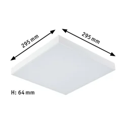 Paulmann Velora Rainbow Panel 30x30cm valkoinen RGBW