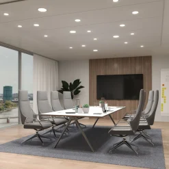 Paulmann Veluna Edge LED upotettava IP44 4,000K Ø 12cm