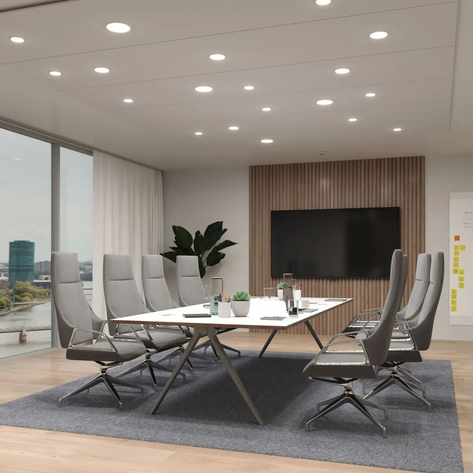 Paulmann Veluna Edge LED upotettava IP44 4,000K Ø 12cm