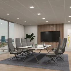 Paulmann Veluna Edge LED upotettu IP44 4000K 9x9cm 9x9cm