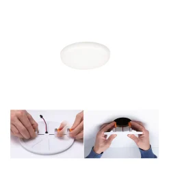 Paulmann Veluna -LED-uppovalo 4 000 K Ø 7,5 cm