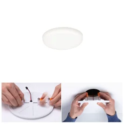 Paulmann Veluna -LED-uppovalo 4 000 K Ø 7,5 cm