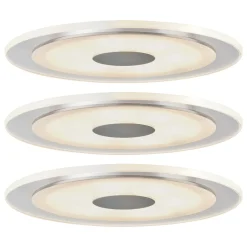 Paulmann Whirl -LED-uppovalo 6W 3 kpl pyöreä