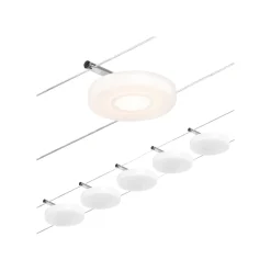 Paulmann Wire DiscLED LED-vaijerijärjestelmä, 5-lamppuinen