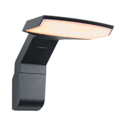 Paulmann Zenera LED-ulkoseinälamppu, 2 200 K, antrasiitti IP44