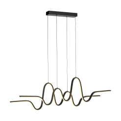 Paul Neuhaus Altitude LED-riippuvalaisin, musta, pituus 125 cm