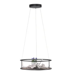 Paul Neuhausin LED-riippuvalaisin Conni, musta, halkaisija 50 cm