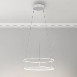 Paul Neuhausin LED-riippuvalaisin Conni, valkoinen, Ø 50 cm