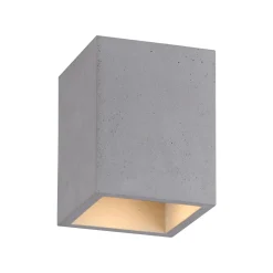 Paul Neuhaus kattovalaisin Eton, harmaa, betoni, 11cm x 11cm, G9