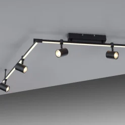 Paul Neuhaus LED-kattovalaisin Barik, 188 cm, säädettävä