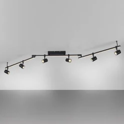 Paul Neuhaus LED-kattovalaisin Barik, 188 cm, säädettävä