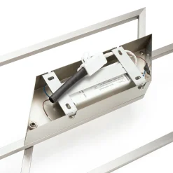 Paul Neuhaus LED-kattovalaisin Inigo, 54 cm, 2-valoinen, himmennettävä