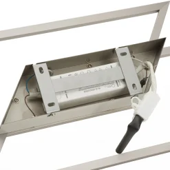 Paul Neuhaus LED-kattovalaisin Inigo, 54 cm, 2-valoinen, himmennettävä