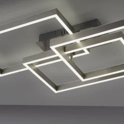 Paul Neuhaus LED-kattovalaisin Paan, 82 x 50 cm, CCT, himmennettävä