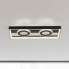 Paul Neuhaus LED-kattovalaisin Traforo, 45 cm, CCT, himmennettävä