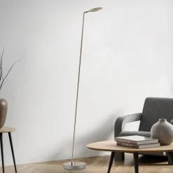 Paul Neuhaus LED-lattiavalaisin Akku-Bente, messinki, CCT, USB-C