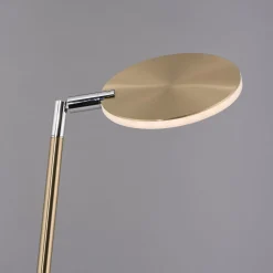 Paul Neuhaus LED-lattiavalaisin Akku-Bente, messinki, CCT, USB-C
