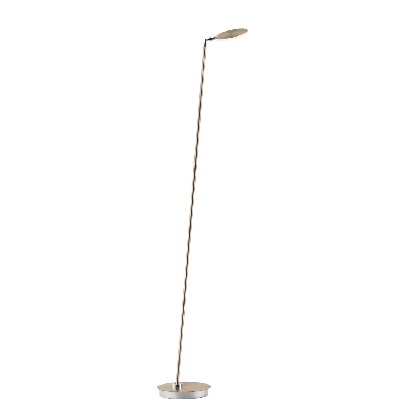 Paul Neuhaus LED-lattiavalaisin Akku-Bente, messinki, CCT, USB-C