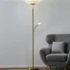 Paul Neuhaus LED-lattiavalaisin Alfred, messinginvärinen, himmennettävä
