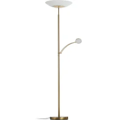 Paul Neuhaus LED-lattiavalaisin Alfred, messinginvärinen, himmennettävä