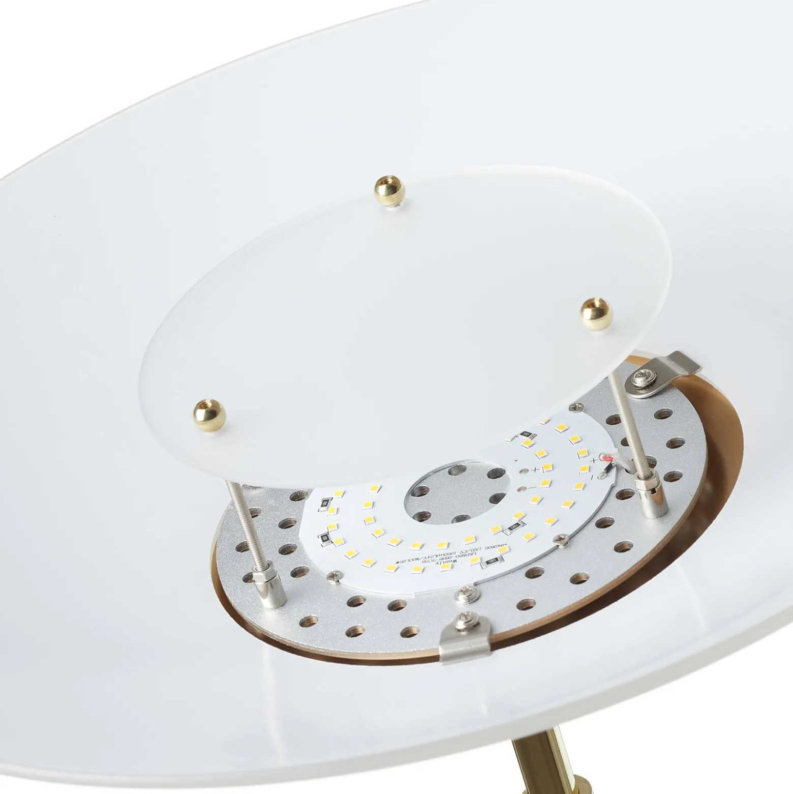 Paul Neuhaus LED-lattiavalaisin Alfred, messinginvärinen, himmennettävä