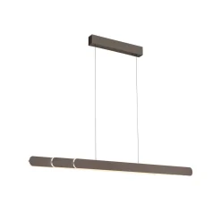 Paul Neuhaus LED-riippuvalaisin Adriana, ruskea, pituus 160 cm