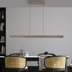 Paul Neuhaus LED-riippuvalaisin Adriana, ruskea, pituus 160 cm