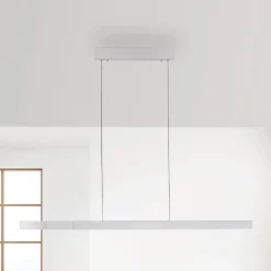Paul Neuhaus LED-riippuvalaisin Adriana Square, alumiini, ylös/alas