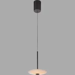 Paul Neuhaus LED-riippuvalaisin Elipsa, 1-lamppuinen, valkoinen/musta