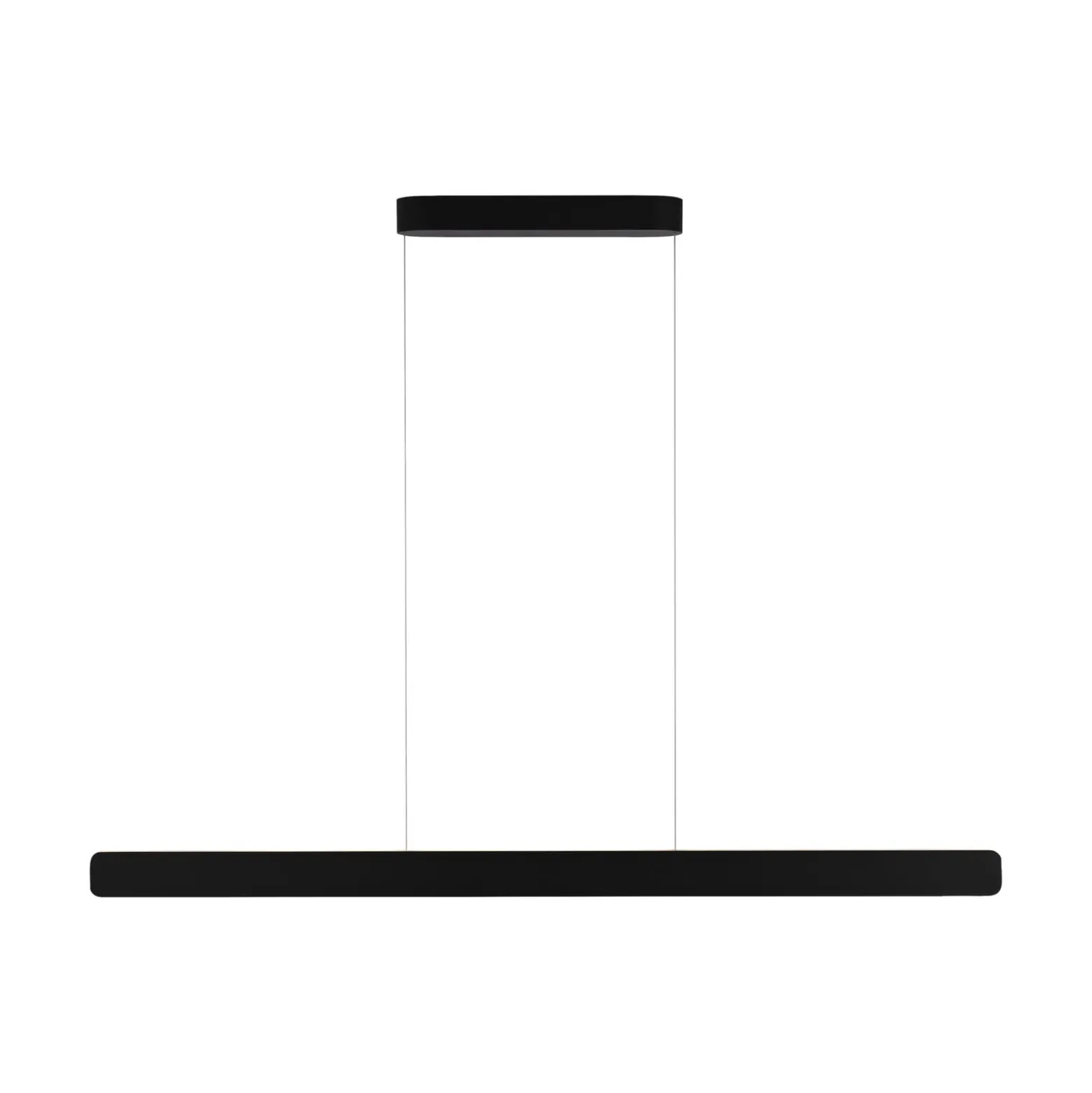 Paul Neuhaus LED-riippuvalaisin Q-Stretto, musta, 120 cm